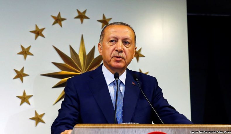 Туркия МСК Эрдўғонни президент сайловининг ғолиби дея эълон қилди