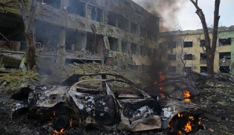 Украина Россияни Мариуполдаги болалар шифохонасини бомбардимон қилишда айблади