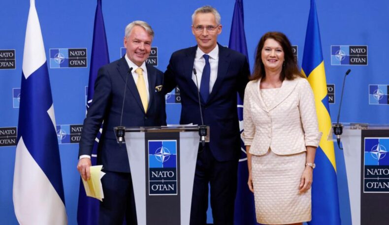 Финляндия ва Швеция НАТОга аъзо бўлиш тўғрисидаги протоколни имзолади