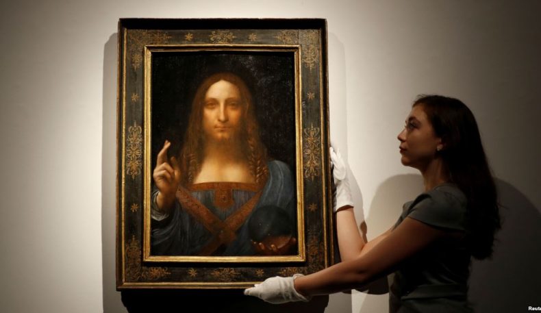 Леонардо да Винчи картинаси 450 миллион долларга сотилди