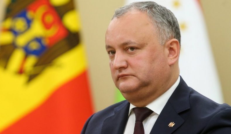 Молдова президенти ўз лавозимидан четлатилди