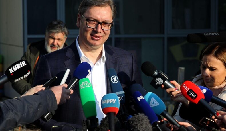 Сербия: Вучич президентлик сайловларида ғалаба қозонганини эълон қилди